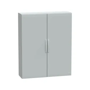 Schneider Electric NSYPLA12103G, PanelSeT PLA, 1250x1000x320mm, Düz Kapılı Zemin Tipi Polyester Pano, IP65