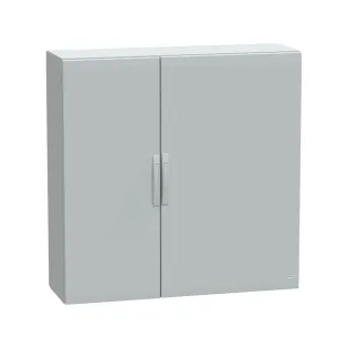 Schneider Electric NSYPLA12124G, PanelSeT PLA, 1250x1250x420mm, Düz Kapılı Zemin Tipi Polyester Pano, IP65