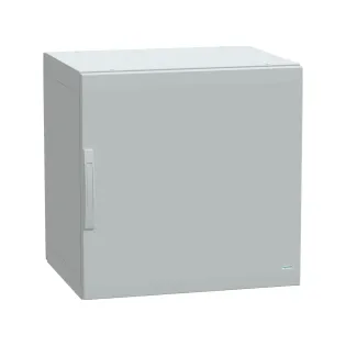 Schneider Electric NSYPLA776G, PanelSeT PLA, 750x750x620mm, Düz Kapılı Zemin Tipi Polyester Pano, IP65