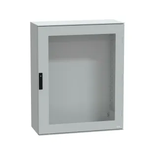 Schneider Electric NSYPLM108TG, PanelSeT PLM, 1056x852x350mm, Şeffaf Kapılı Polyester Duvar Tipi Pano, IP66