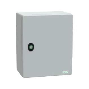 Schneider Electric NSYPLM3025G, PanelSeT PLM, 308x255x160mm, Düz Kapılı Polyester Duvar Tipi Pano, IP66