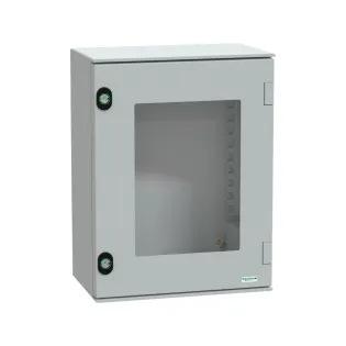 Schneider Electric NSYPLM43TG, PanelSeT PLM, 430x330x200mm, Şeffaf Kapılı Polyester Duvar Tipi Pano, IP66