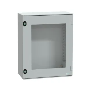 Schneider Electric NSYPLM54TG, PanelSeT PLM, 530x430x200mm, Şeffaf Kapılı Polyester Duvar Tipi Pano, IP66