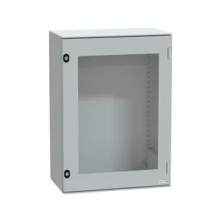 Schneider Electric NSYPLM75TG, PanelSeT PLM, 747x536x300mm, Şeffaf Kapılı Polyester Duvar Tipi Pano, IP66