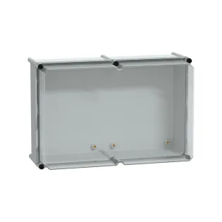 Schneider Electric NSYPLS3654AG, PanelSeT PLS, 360x540x230mm, Şeffaf Polikarbonat Kapaklı Polyester Kutu, IP66