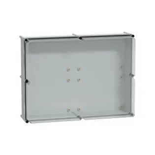 Schneider Electric NSYPLS5472AG, PanelSeT PLS, 540x720x230mm, Şeffaf Polikarbonat Kapaklı Polyester Kutu, IP66