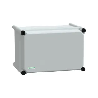 Schneider Electric NSYPLSC1827G, PanelSeT PLS, 180x270x180mm, Opak Polikarbonat Kapaklı Polyester Kutu, IP66