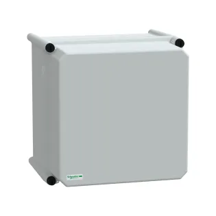 Schneider Electric NSYPLSC2727AG, PanelSeT PLS, 270x270x230mm, Opak Polikarbonat Kapaklı Polyester Kutu, IP66