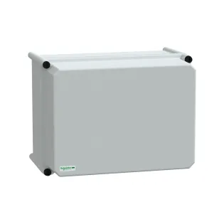 Schneider Electric NSYPLSC2736AG, PanelSeT PLS, 270x360x230mm, Opak Polikarbonat Kapaklı Polyester Kutu, IP66