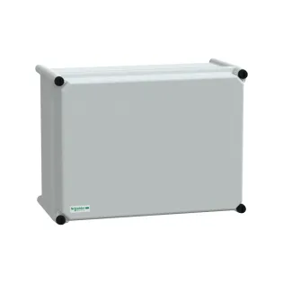 Schneider Electric NSYPLSC2736G, PanelSeT PLS, 270x360x180mm, Opak Polikarbonat Kapaklı Polyester Kutu, IP66
