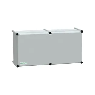 Schneider Electric NSYPLSC2754G, PanelSeT PLS, 270x540x180mm, Opak Polikarbonat Kapaklı Polyester Kutu, IP66