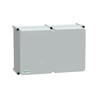 Schneider Electric NSYPLSC3654AG, PanelSeT PLS, 360x540x230mm, Opak Polikarbonat Kapaklı Polyester Kutu, IP66