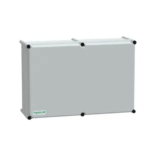 Schneider Electric NSYPLSC3654G, PanelSeT PLS, 360x540x180mm, Opak Polikarbonat Kapaklı Polyester Kutu, IP66