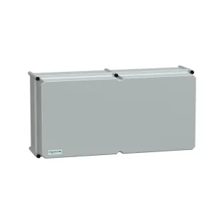 Schneider Electric NSYPLSC3672AG, PanelSeT PLS, 360x720x230mm, Opak Polikarbonat Kapaklı Polyester Kutu, IP66