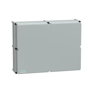 Schneider Electric NSYPLSC5472AG, PanelSeT PLS, 540x720x230mm, Opak Polikarbonat Kapaklı Polyester Kutu, IP66