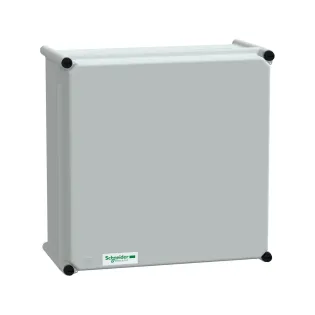 Schneider Electric NSYPLSP3636G, PanelSeT PLS, 360x360x180mm, Polyester Kapaklı Polyester Kutu, IP66