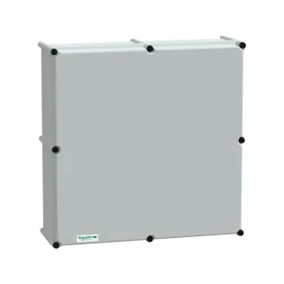 Schneider Electric NSYPLSP5454G, PanelSeT PLS, 540x540x180mm, Polyester Kapaklı Polyester Kutu, IP66