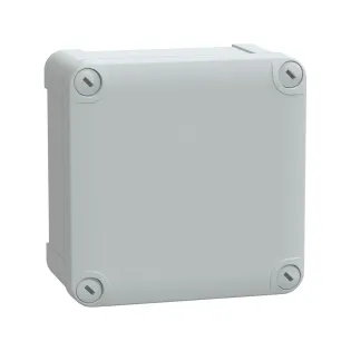 Schneider Electric NSYTBP11116, PanelSeT TBP, 116x116x62mm, Opak Kapaklı Polikarbonat Buat Kutusu, IP66