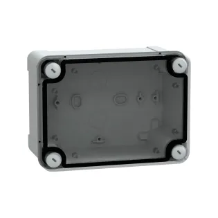 Schneider Electric NSYTBP16128T, PanelSeT TBP, 164x121x87mm, Şeffaf Kapaklı Polikarbonat Buat Kutusu, IP66