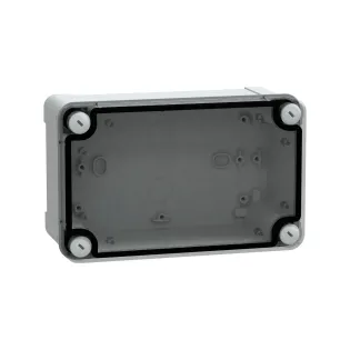 Schneider Electric NSYTBP19128T, PanelSeT TBP, 193x121x87mm, Şeffaf Kapaklı Polikarbonat Buat Kutusu, IP66