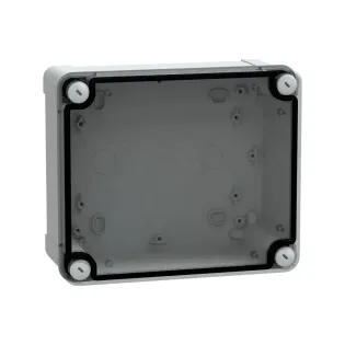 Schneider Electric NSYTBP19168T, PanelSeT TBP, 193x164x87mm, Şeffaf Kapaklı Polikarbonat Buat Kutusu, IP66