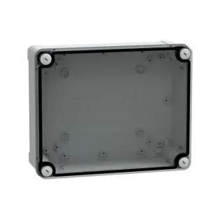 Schneider Electric NSYTBP24198T, PanelSeT TBP, 241x191x87mm, Şeffaf Kapaklı Polikarbonat Buat Kutusu, IP66