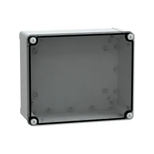 Schneider Electric NSYTBP292412T, PanelSeT TBP, 291x241x128mm, Şeffaf Kapaklı Polikarbonat Buat Kutusu, IP66
