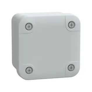 Schneider Electric NSYTBP775, PanelSeT TBP, 74x74x56mm, Opak Kapaklı Polikarbonat Buat Kutusu, IP66