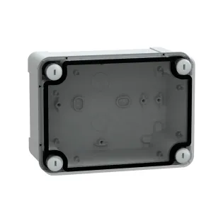 Schneider Electric NSYTBS16128T, PanelSeT TBS, 164x121x87mm, Şeffaf Kapaklı ABS Buat Kutusu, IP66