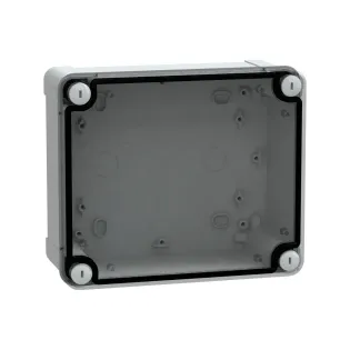 Schneider Electric NSYTBS19168T, PanelSeT TBS, 193x164x87mm, Şeffaf Kapaklı ABS Buat Kutusu, IP66