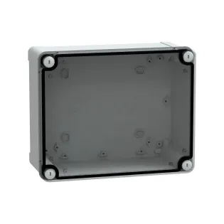 Schneider Electric NSYTBS241910T, PanelSeT TBS, 241x191x128mm, Şeffaf Kapaklı ABS Buat Kutusu, IP66