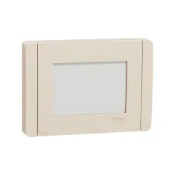 Schneider Electric NU055344, Unica Studio, Krem, Çerçeve, 3 Modül, IP55