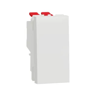 Schneider Electric NU310518, Unica, Beyaz, Permütatör Anahtar, 1 Modül