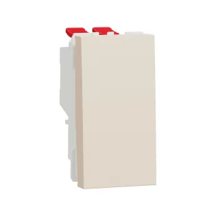 Schneider Electric NU310544, Unica, Krem, Permütatör Anahtar, 1 Modül