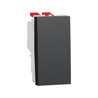 Schneider Electric NU310554, Unica, Antrasit, Permütatör Anahtar, 1 Modül