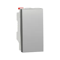 Schneider Electric NU310630, Unica, Alüminyum, Liht Butonu, 1 Modül