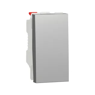Schneider Electric NU310630, Unica, Alüminyum, Liht Butonu, 1 Modül
