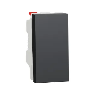 Schneider Electric NU310654, Unica, Antrasit, Liht Butonu, 1 Modül