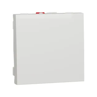 Schneider Electric NU320118, Unica, Beyaz, Anahtar, 2 Modül