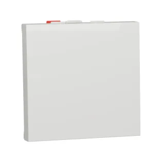 Schneider Electric NU320318, Unica, Beyaz, Vavien Anahtar, 2 Modül