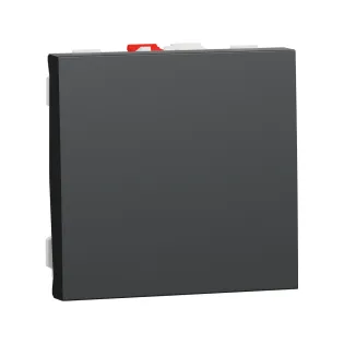 Schneider Electric NU320354, Unica, Antrasit, Vavien Anahtar, 2 Modül