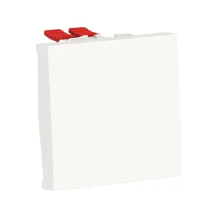 Schneider Electric NU320518, Unica, Beyaz, Permütatör Anahtar, 2 Modül