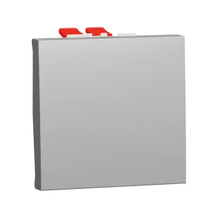 Schneider Electric NU320530, Unica, Alüminyum, Permütatör Anahtar, 2 Modül