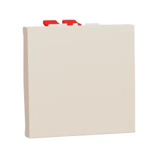 Schneider Electric NU320544, Unica, Krem, Permütatör Anahtar, 2 Modül