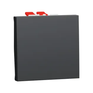 Schneider Electric NU320554, Unica, Antrasit, Permütatör Anahtar, 2 Modül