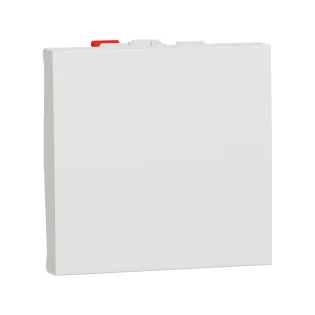 Schneider Electric NU320618, Unica, Beyaz, Liht Butonu, 2 Modül