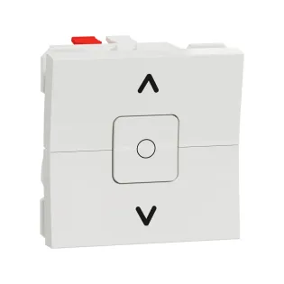 Schneider Electric NU320818, Unica, Beyaz, Jaluzi Kumanda Anahtarı, 6 Amper, 2 Modül