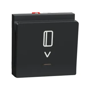 Schneider Electric NU328354, Unica, Antrasit, Energy Saver, Mekanik, 2 Modül