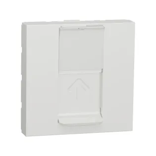 Schneider Electric NU341118, Unica, Beyaz, Data İnternet Prizi, RJ45, CAT 5-UTP, 2 Modül