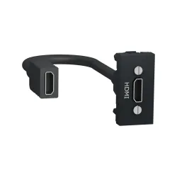 Schneider Electric NU343054, Unica, Antrasit, HDMI Priz, 1 Modül